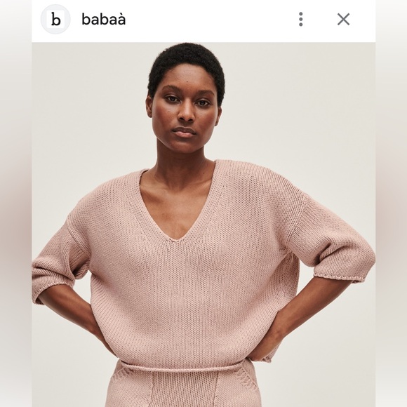 Babaa Sweaters - Babaa jumper no 9 in plum blossom